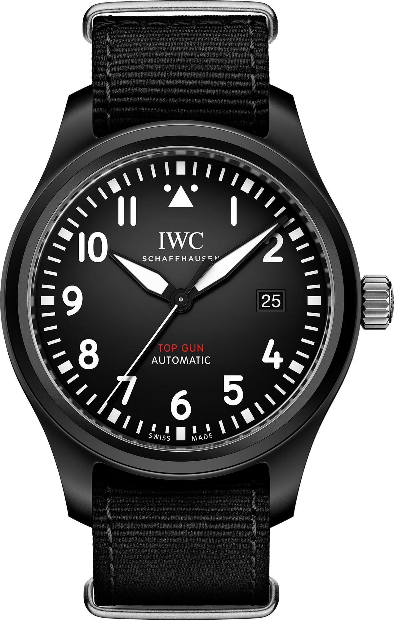 IWC Pilot’s Watches Performance Materials Black Dial 41 mm Automatic Watch For Men - 1