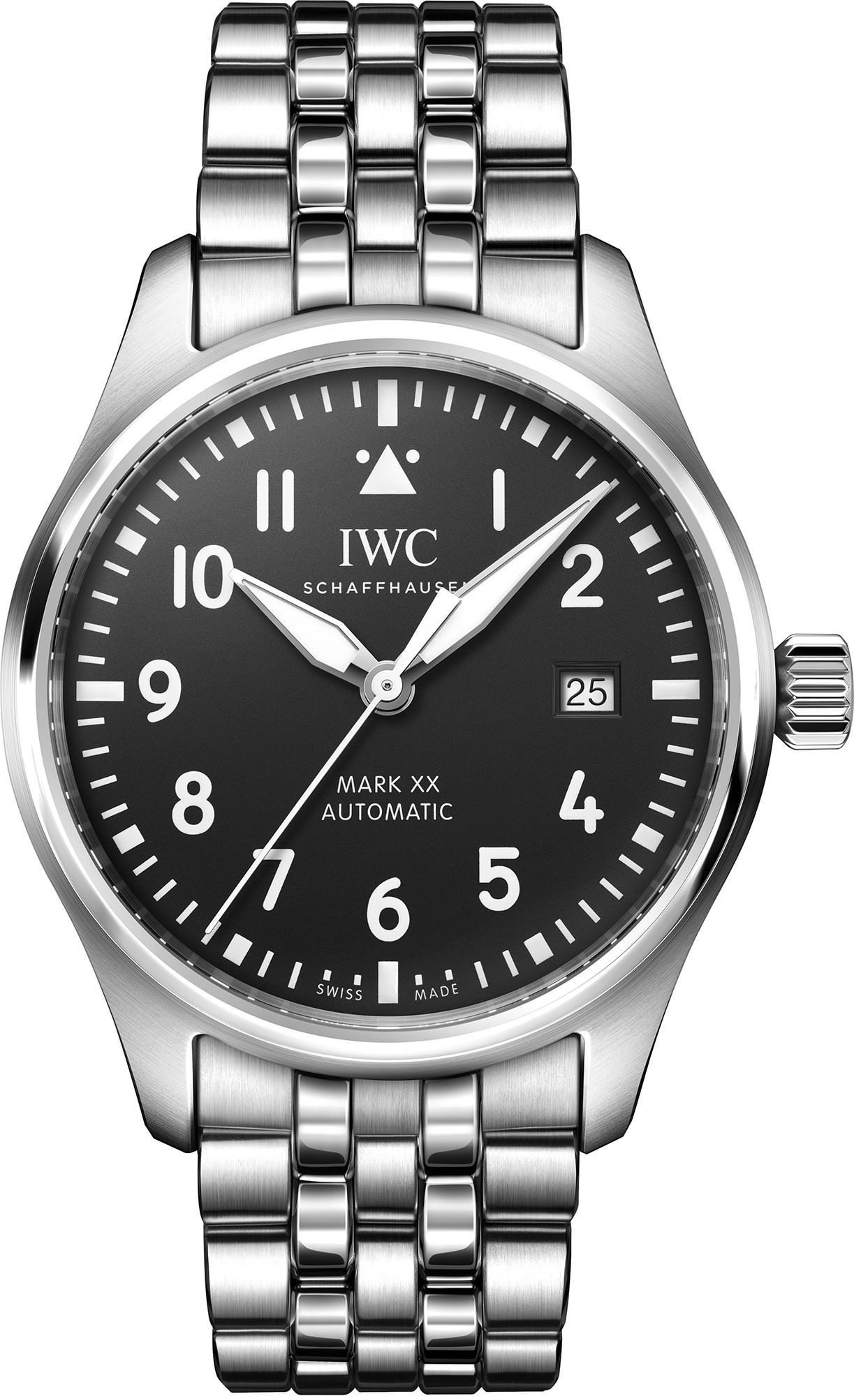 IWC Pilot’s Watches Classic Black Dial 40 mm Automatic Watch For Men - 1