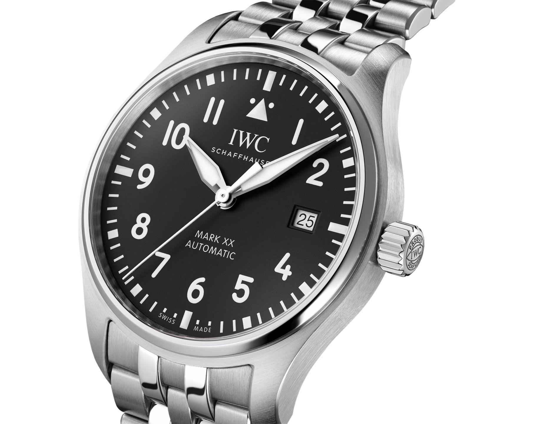 IWC Pilot’s Watches Classic Black Dial 40 mm Automatic Watch For Men - 2