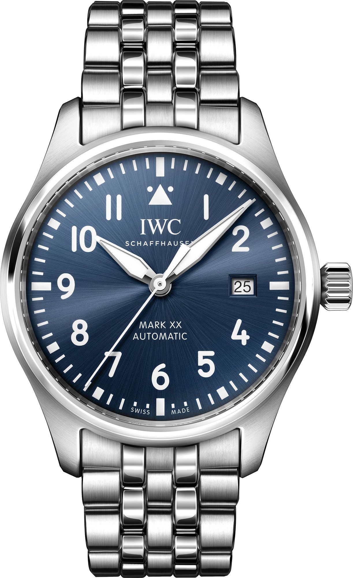 IWC Pilot’s Watches Classic Blue Dial 40 mm Automatic Watch For Men - 1