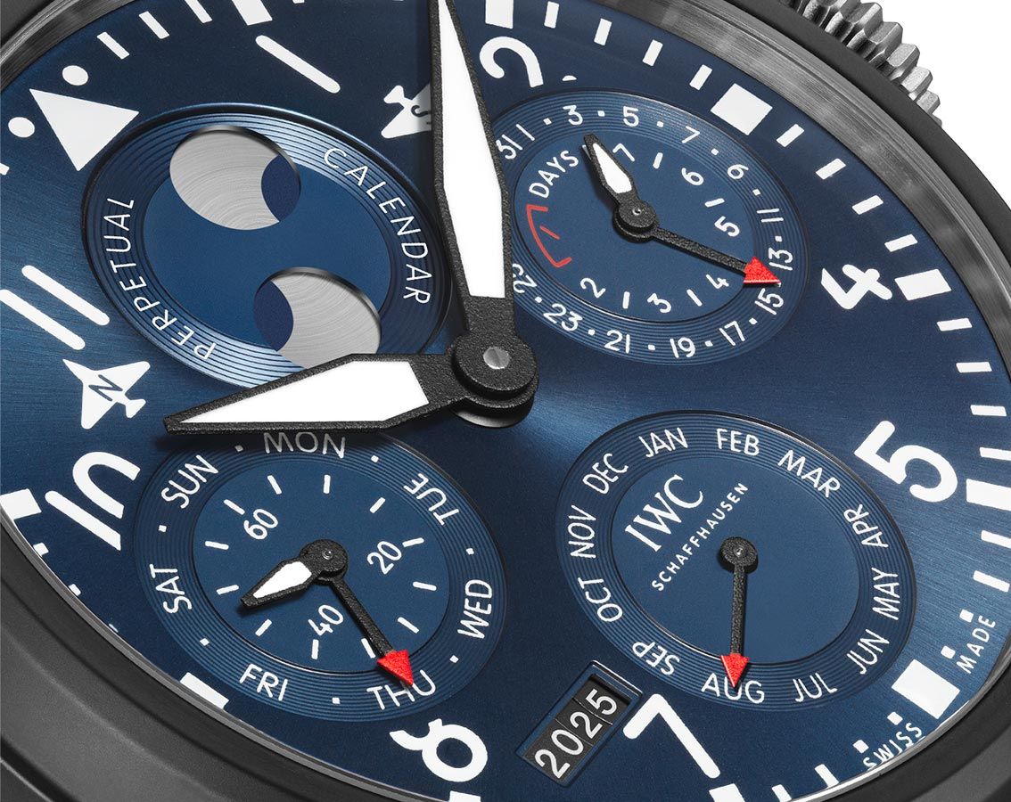 IWC Pilot’s Watches  Blue Dial 46.5 mm Automatic Watch For Men - 7