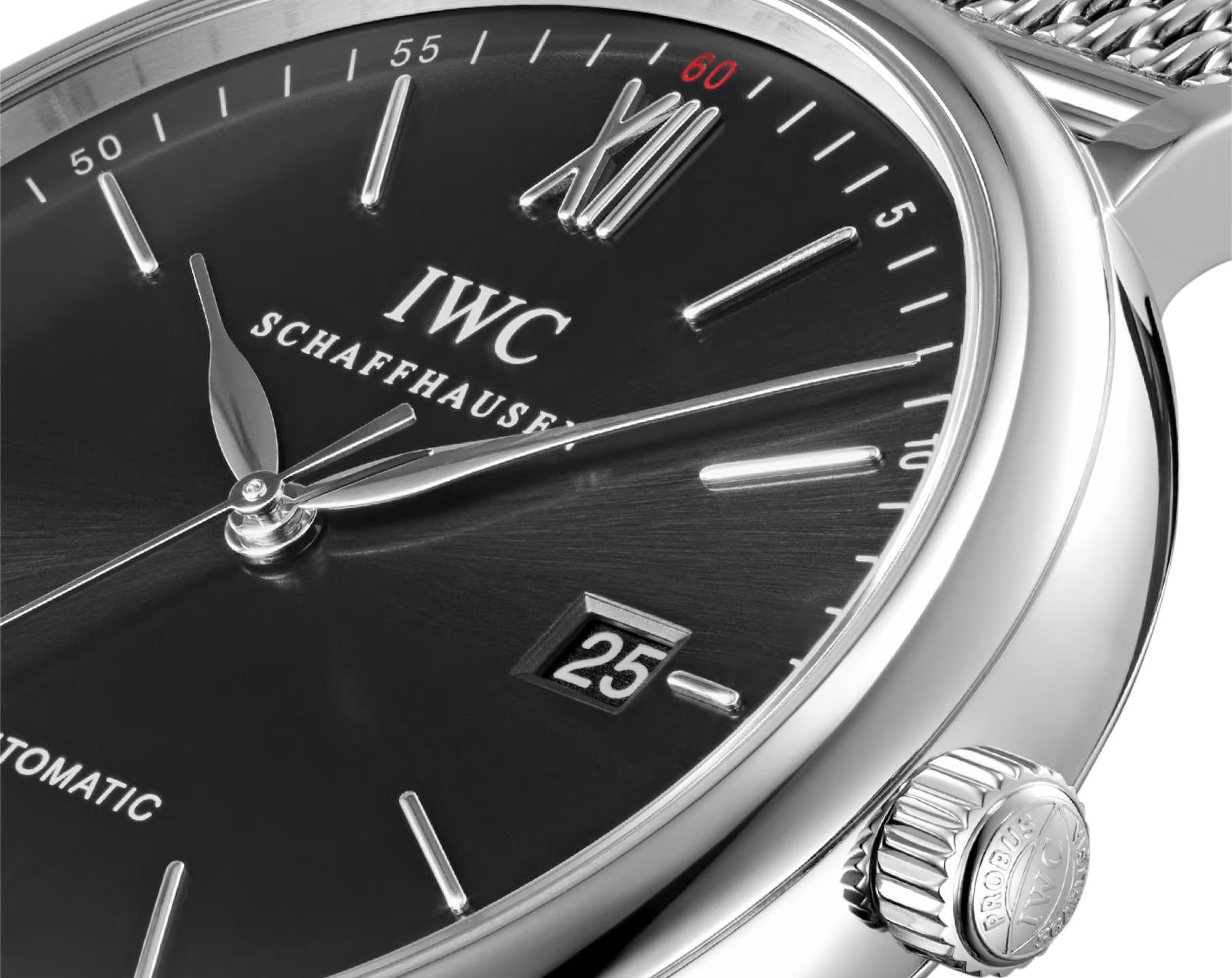 IWC Portofino  Black Dial 40 mm Automatic Watch For Men - 7