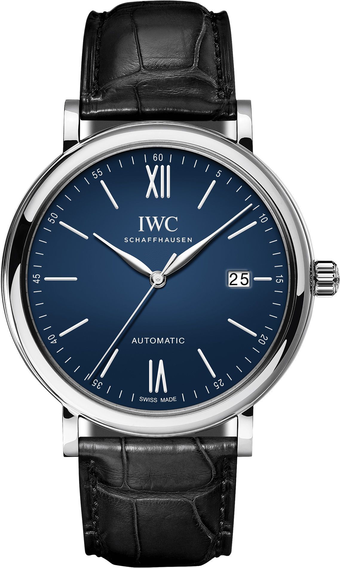 IWC Portofino Runabout Automatic Blue Dial 40 mm Automatic Watch For Men - 1