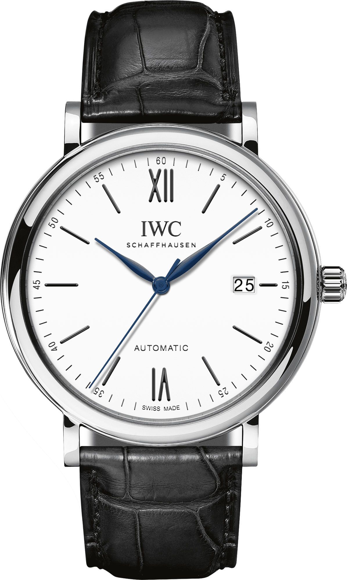 IWC Portofino  White Dial 40 mm Automatic Watch For Men - 1