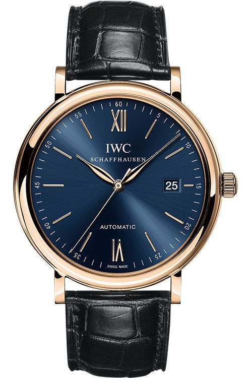 IWC Portofino 40 mm Watch in Blue Dial