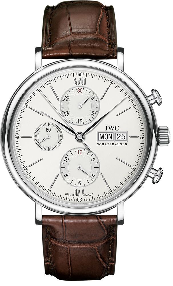 IWC Supermarine Chrono 42 mm Watch in White Dial For Men - 1