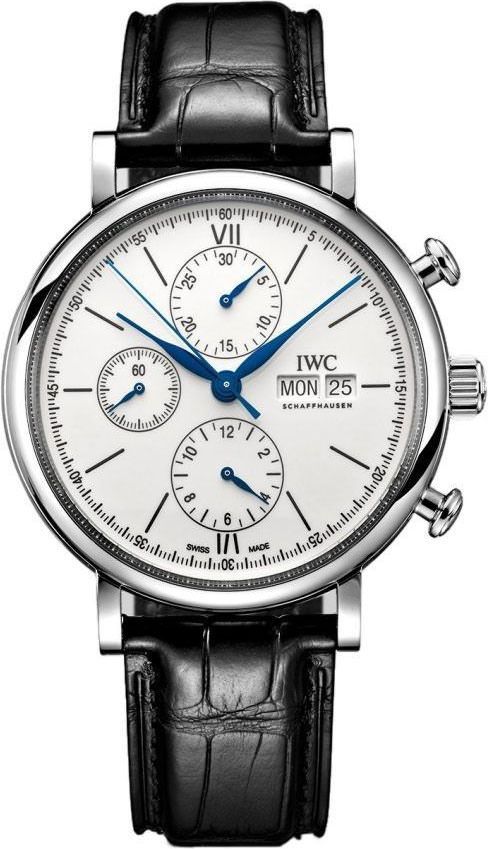 IWC Portofino  White Dial 42 mm Automatic Watch For Men - 1