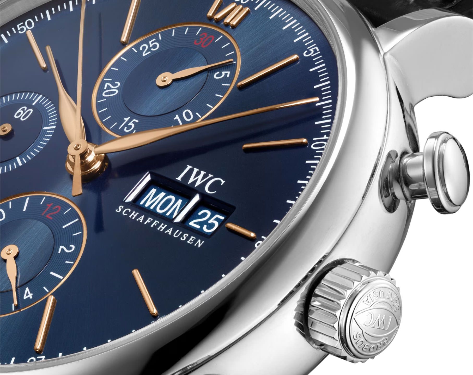 IWC Portofino  Blue Dial 42 mm Automatic Watch For Men - 6