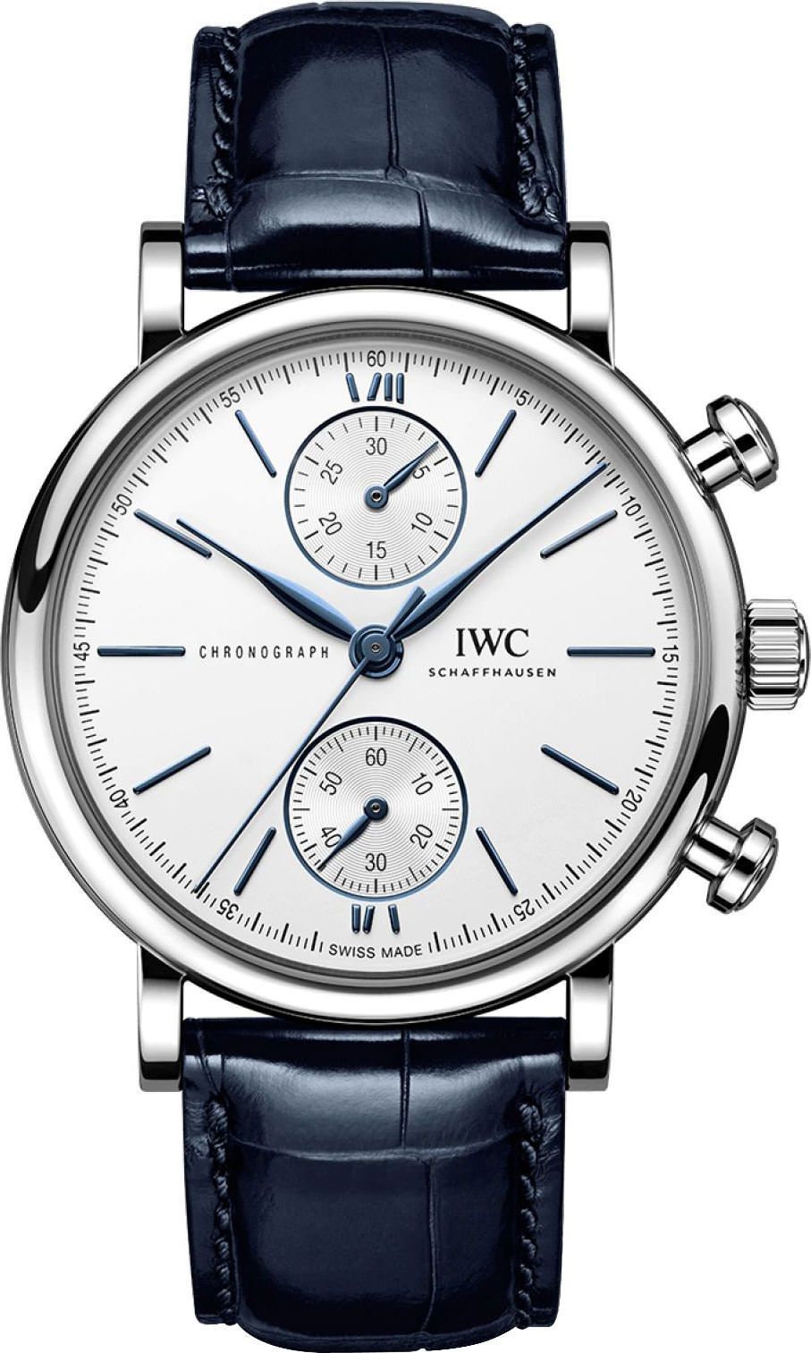 IWC Portofino  Silver Dial 39 mm Automatic Watch For Men - 1