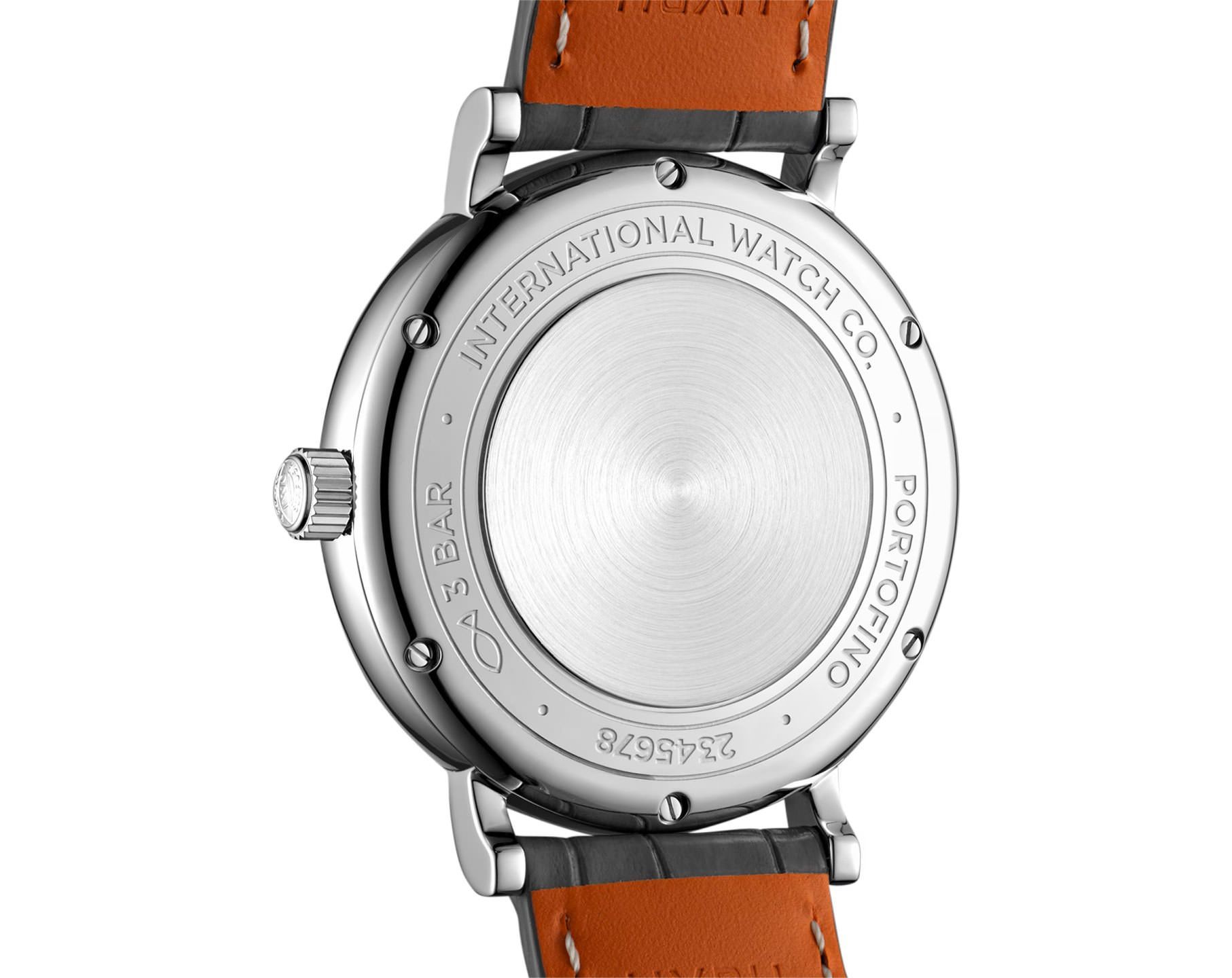 IWC Portofino  Grey Dial 37 mm Automatic Watch For Women - 3