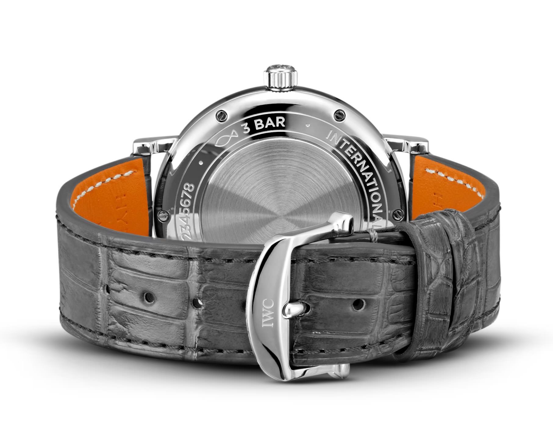 IWC Portofino  Grey Dial 37 mm Automatic Watch For Women - 9