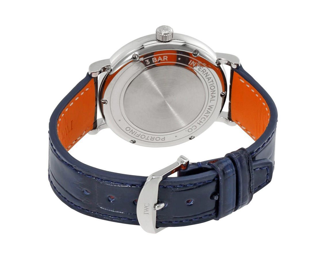IWC Portofino  Blue Dial 37 mm Automatic Watch For Women - 3