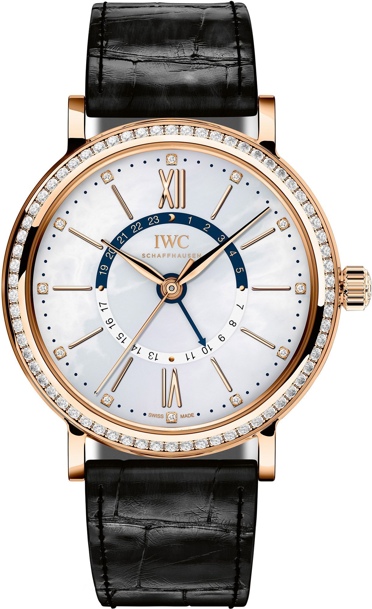 IWC Portofino Runabout Automatic MOP Dial 37 mm Automatic Watch For Women - 1