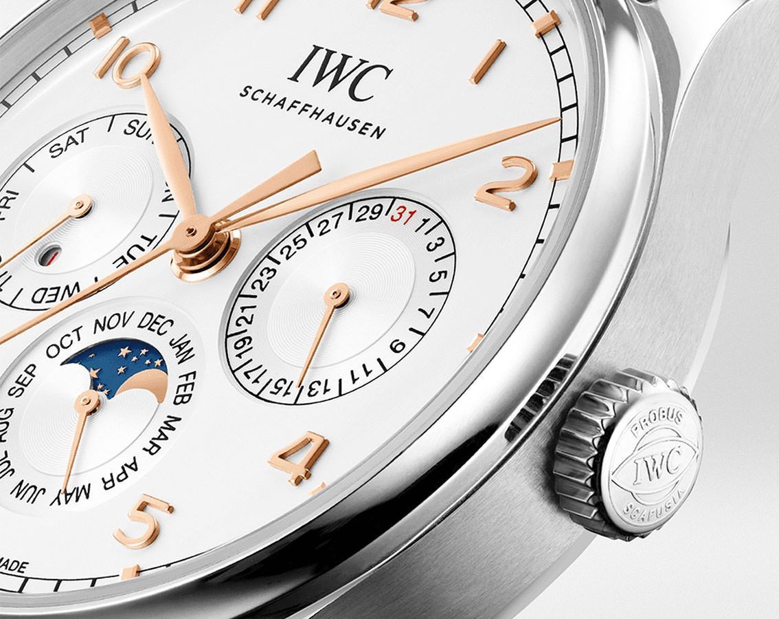 IWC Portugieser  Silver Dial 42.4 mm Automatic Watch For Men - 3