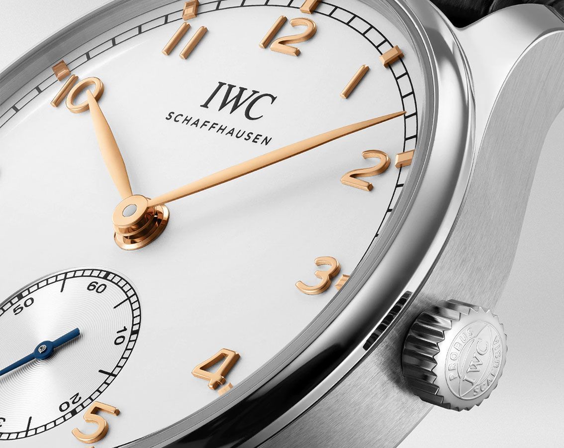 IWC Portugieser  Silver Dial 40.4 mm Automatic Watch For Men - 4