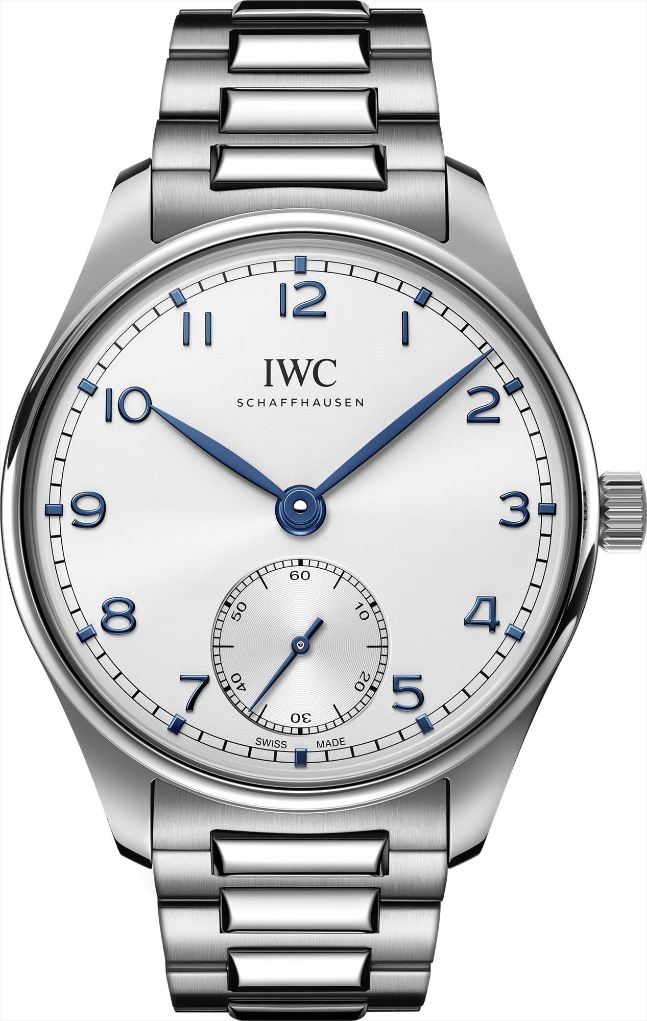 IWC Portugieser  Silver Dial 40.4 mm Automatic Watch For Men - 1