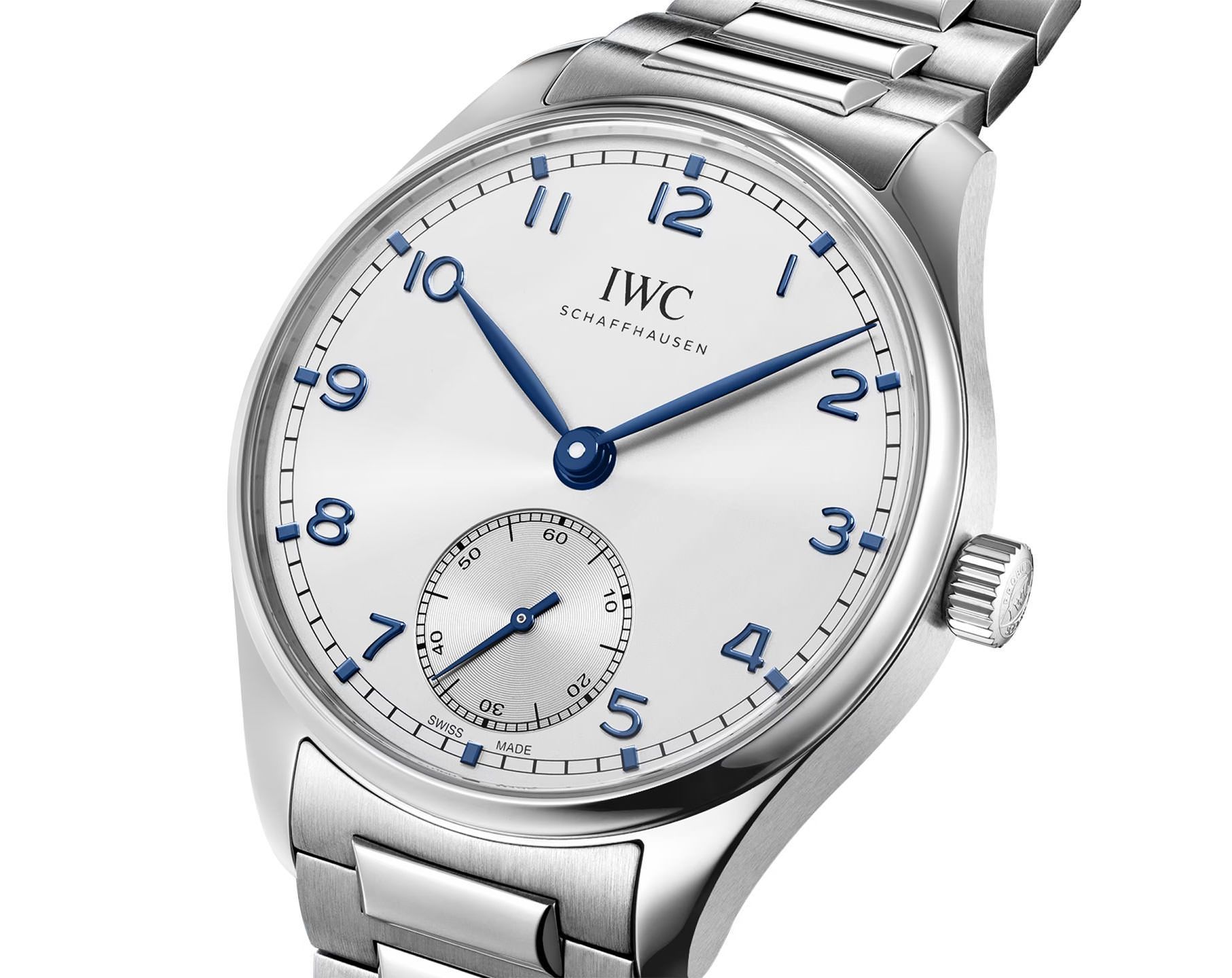 IWC Portugieser  Silver Dial 40.4 mm Automatic Watch For Men - 2
