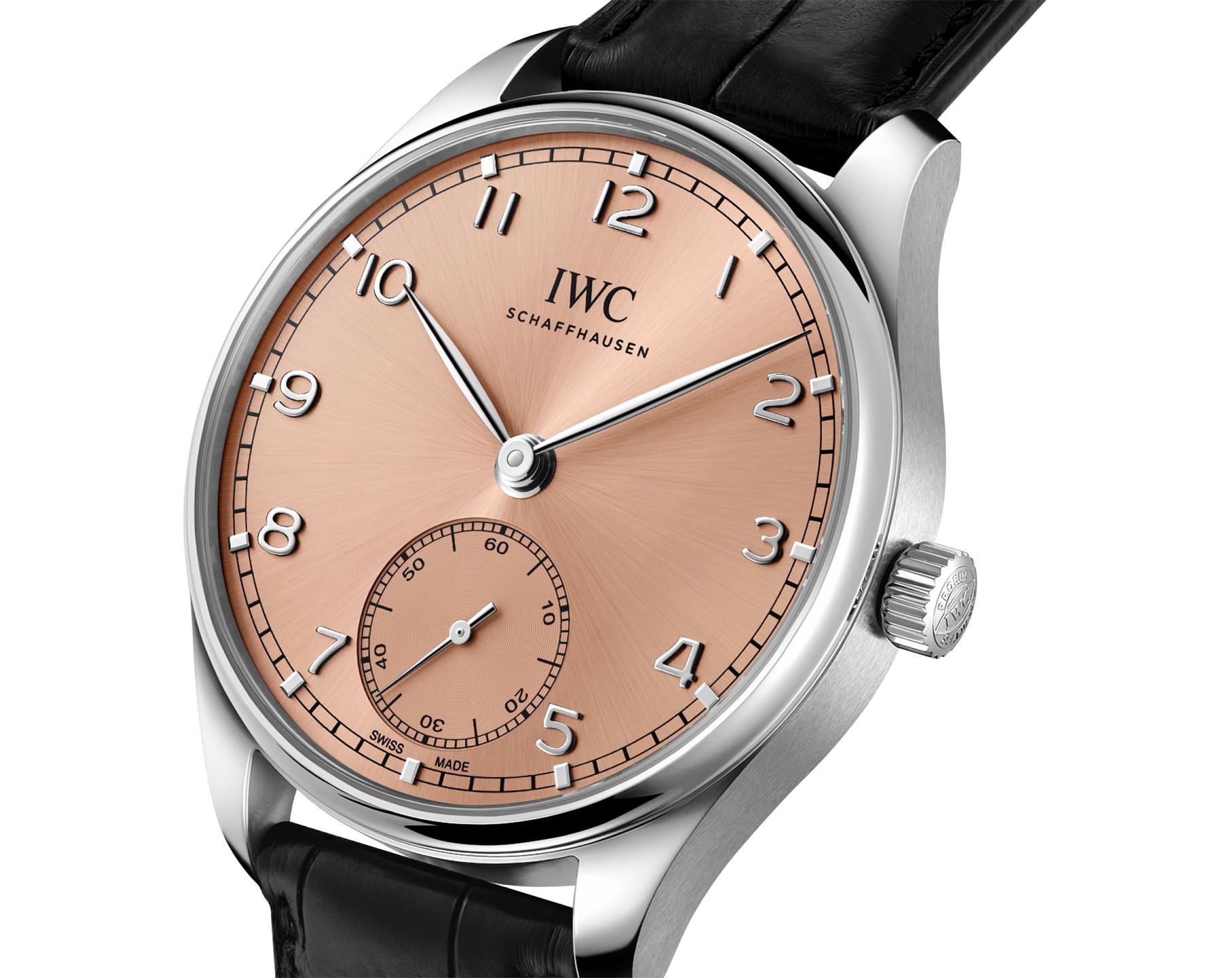 IWC Portugieser  Salmon Dial 40.4 mm Automatic Watch For Men - 2