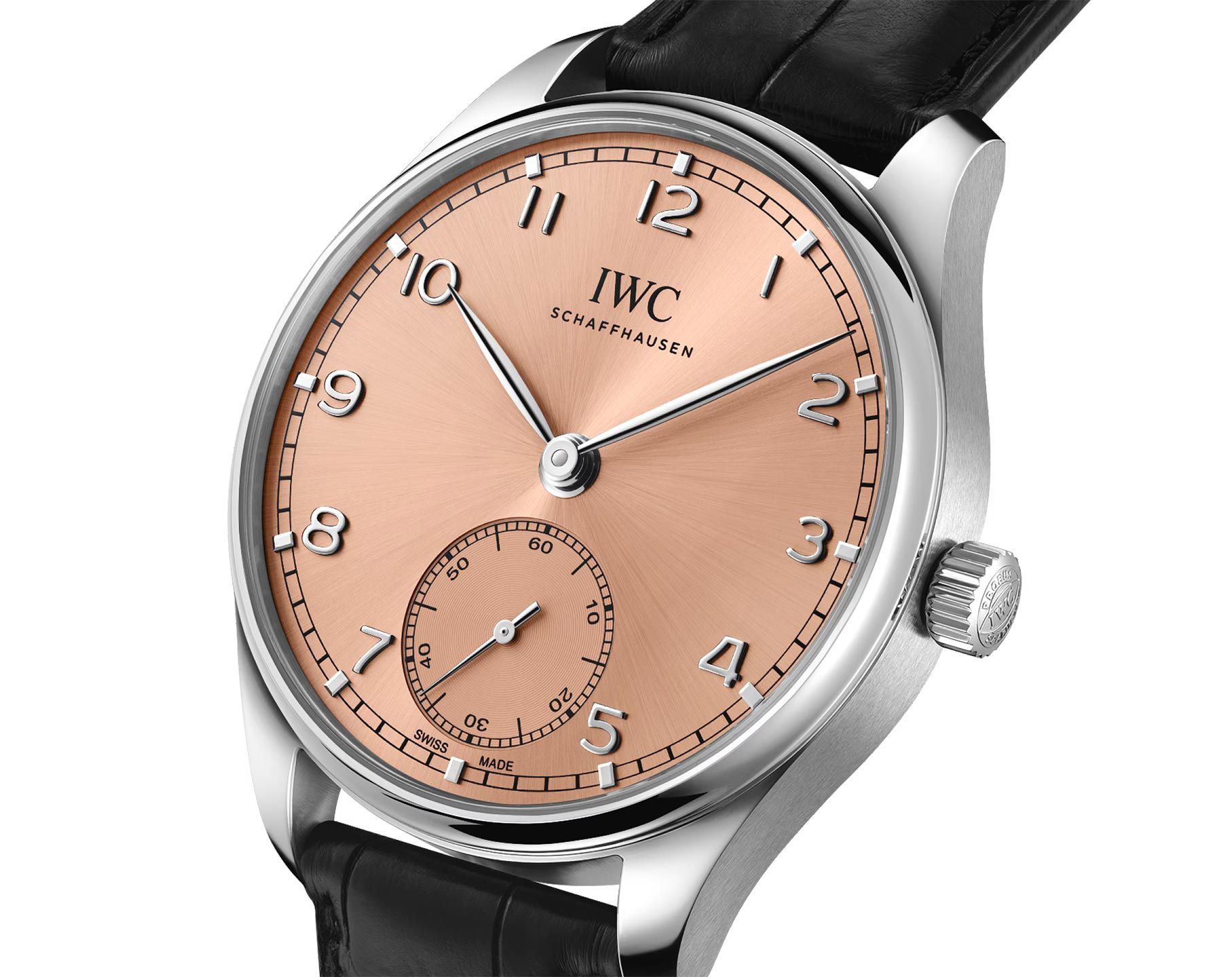 IWC Portugieser  Salmon Dial 40.4 mm Automatic Watch For Men - 6