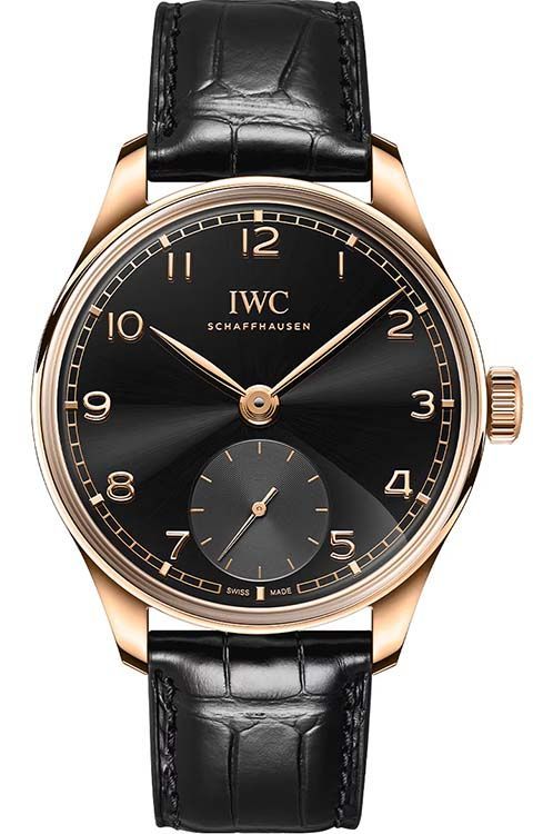 IWC Portugieser 40.4 mm Watch in Black Dial