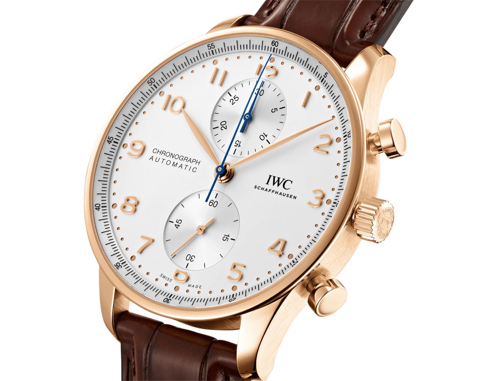 IWC Portugieser  Silver Dial 41 mm Automatic Watch For Men - 2