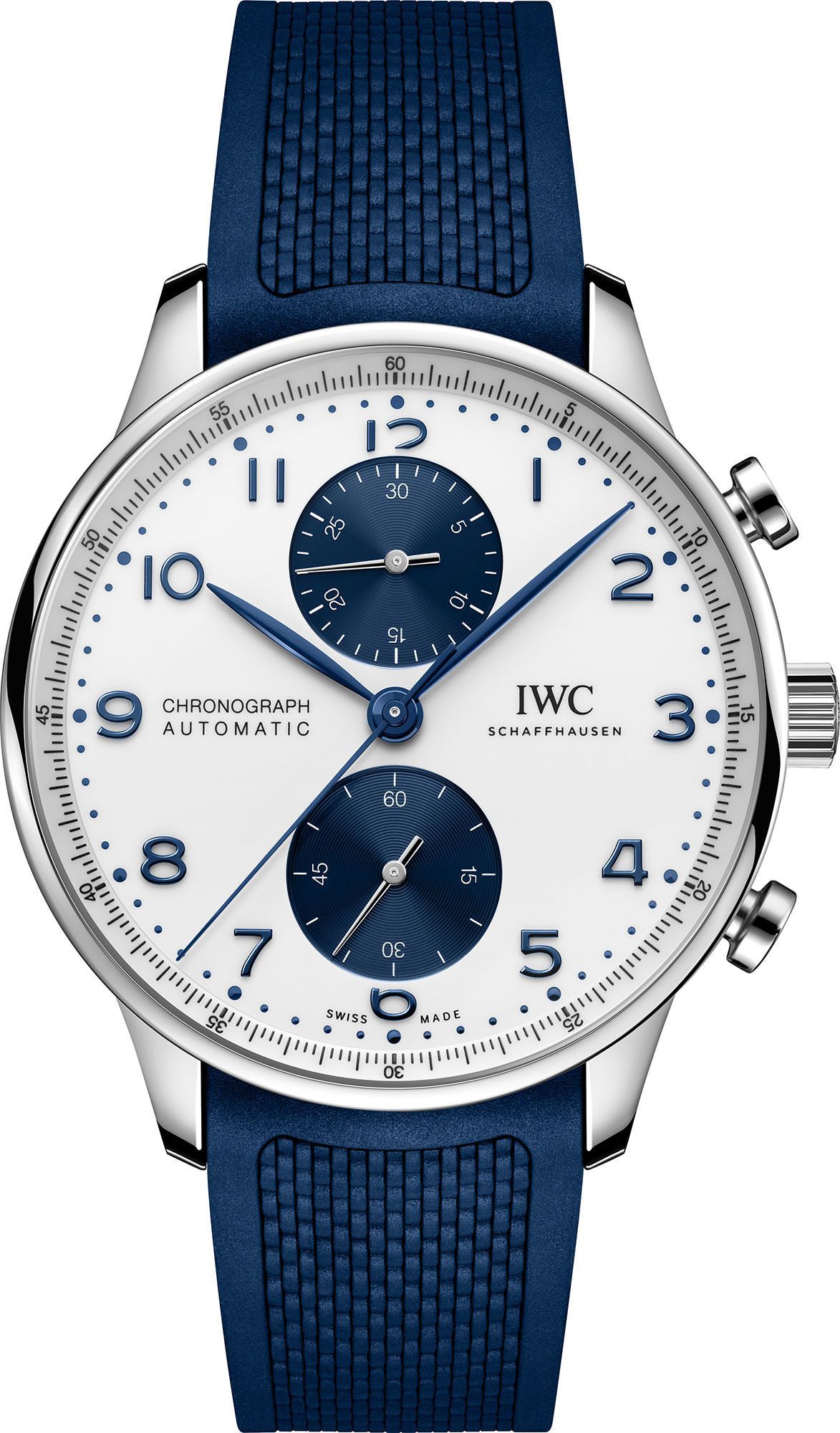 IWC Portugieser  White Dial 41 mm Automatic Watch For Men - 1