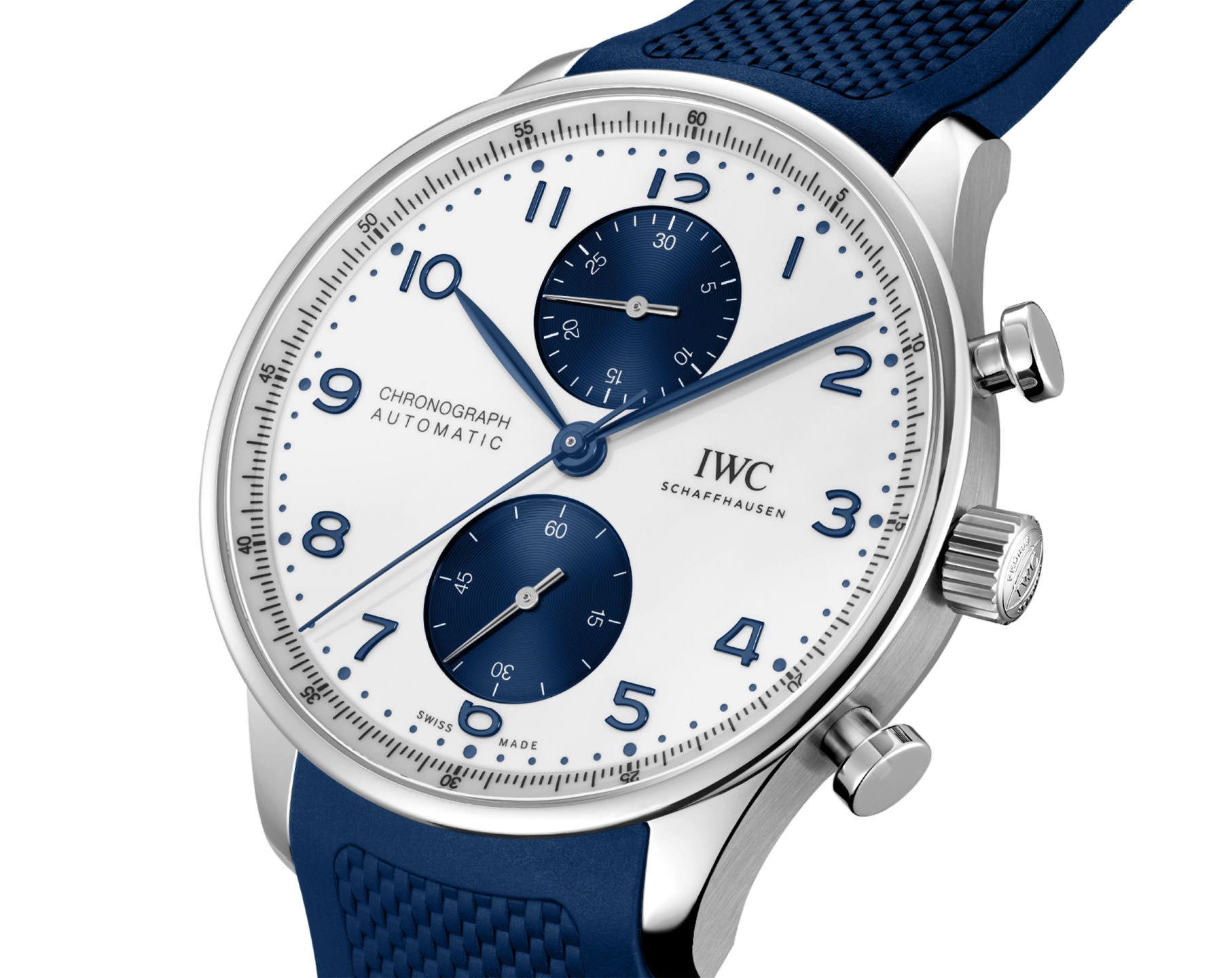 IWC Portugieser  White Dial 41 mm Automatic Watch For Men - 2