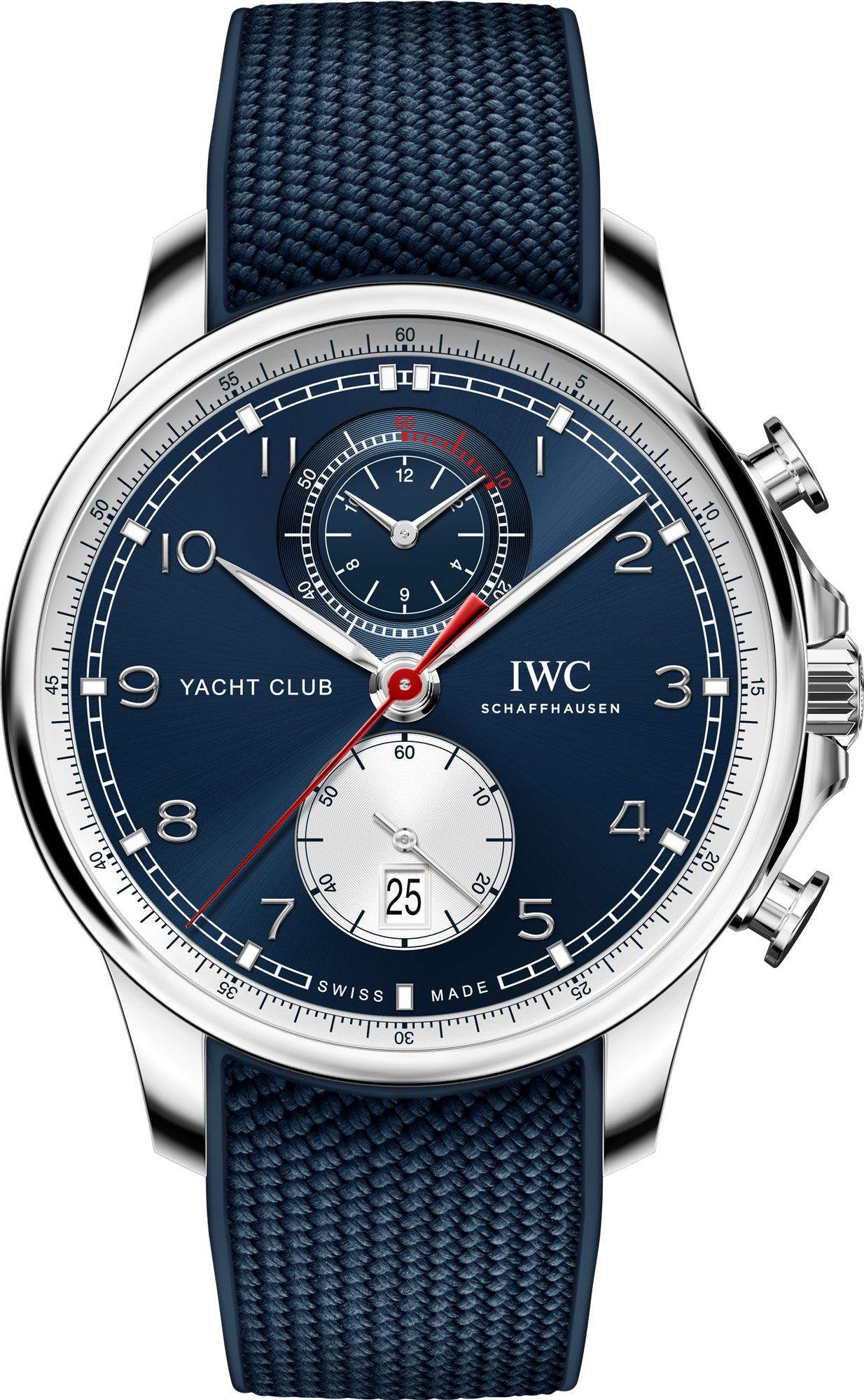 IWC Portugieser  Blue Dial 44.6 mm Automatic Watch For Men - 1