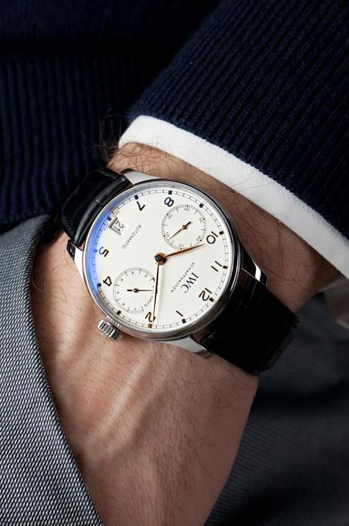 IWC Portugieser  White Dial 42.3 mm Automatic Watch For Men - 2