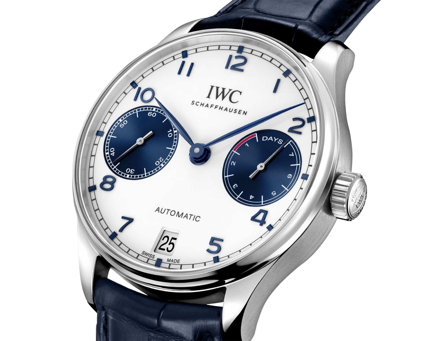 IWC Portugieser  Silver Dial 42.3 mm Automatic Watch For Men - 2