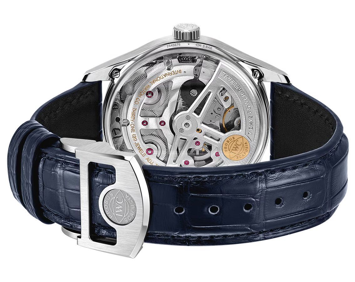 IWC Portugieser  Silver Dial 42.4 mm Automatic Watch For Men - 5