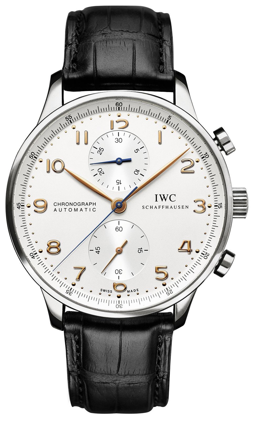 IWC Supermarine Chrono 40.9 mm Watch in Silver Dial For Men - 1