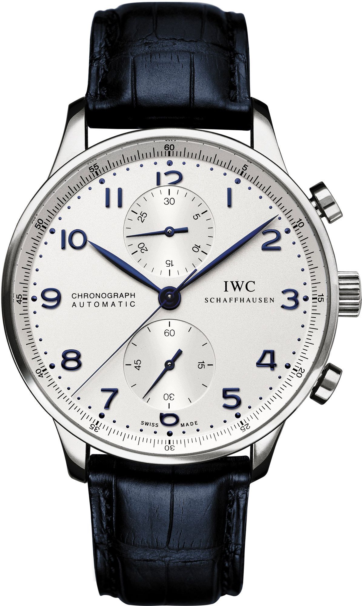 IWC Portugieser Supermarine Chrono Silver Dial 40 mm Automatic Watch For Men - 1