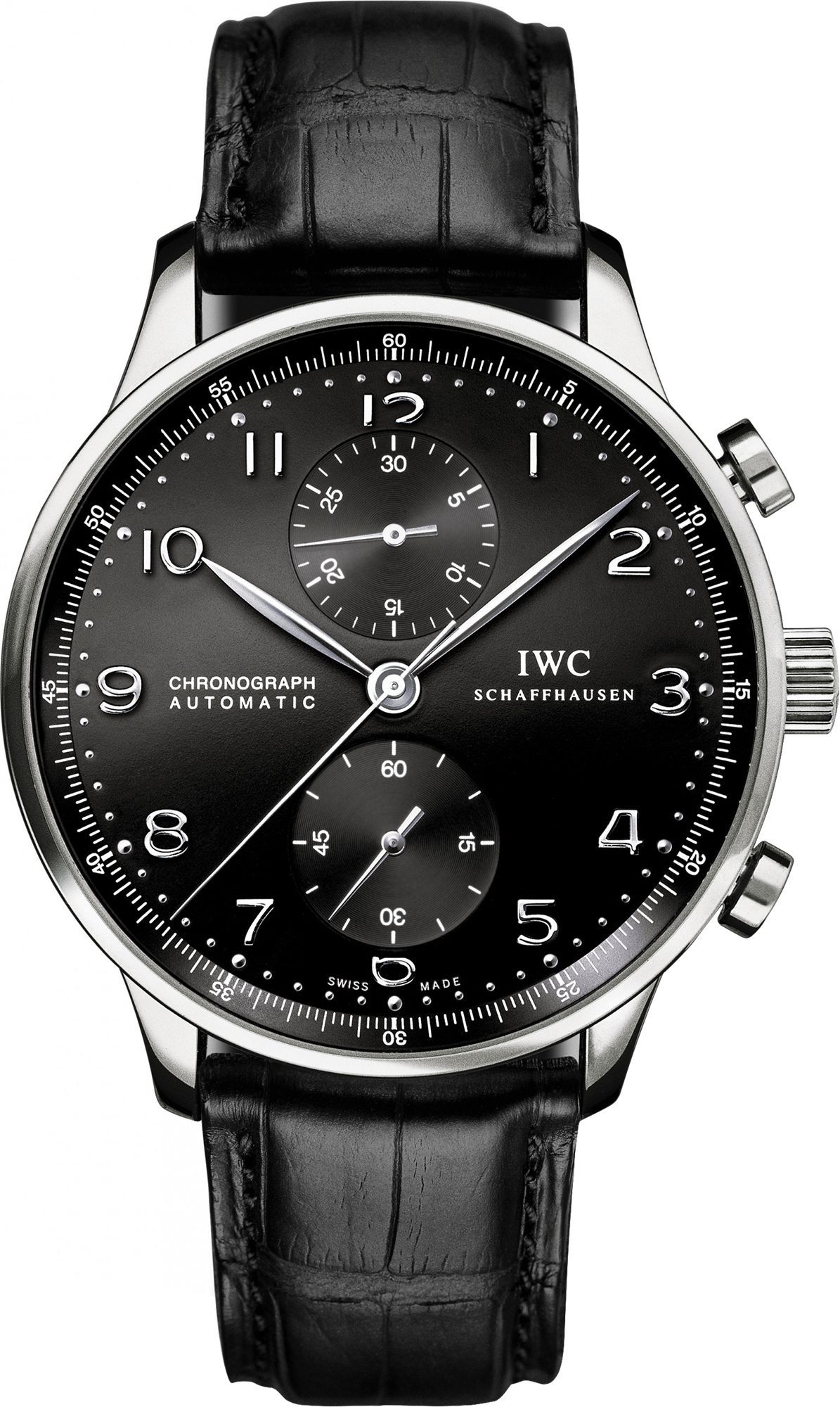 IWC Supermarine Chrono 40 mm Watch in Black Dial For Men - 1