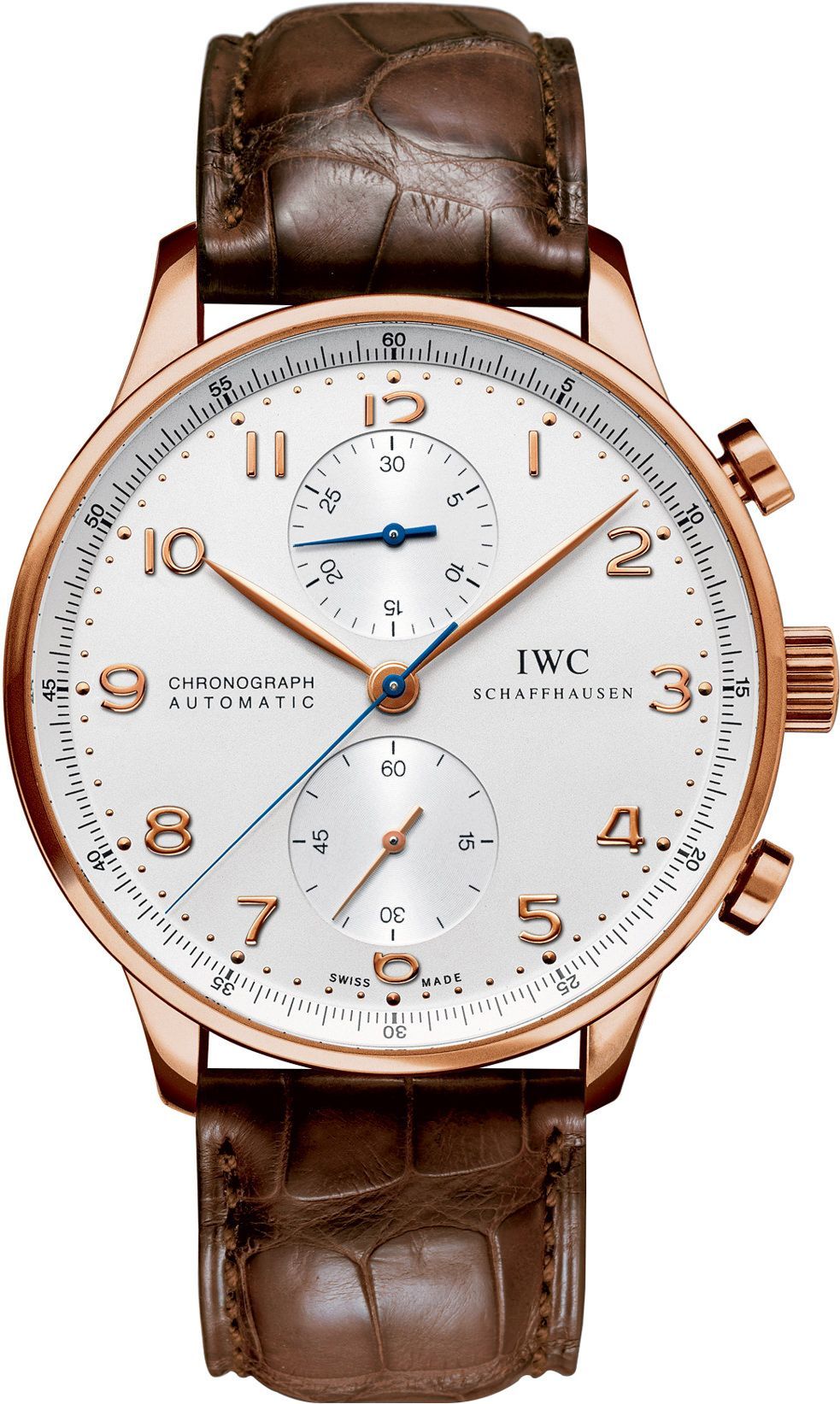 IWC Supermarine Chrono 40.9 mm Watch in White Dial For Men - 1