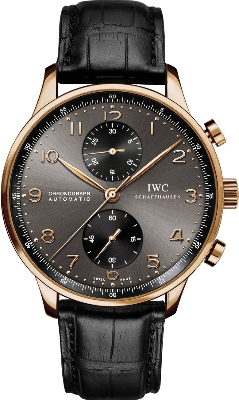 IWC Supermarine Chrono 41 mm Watch in Black Dial For Men - 1
