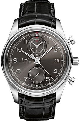 IWC Portuguese Chronograph Classic Brown Dial 42 mm Automatic Watch For Men - 1