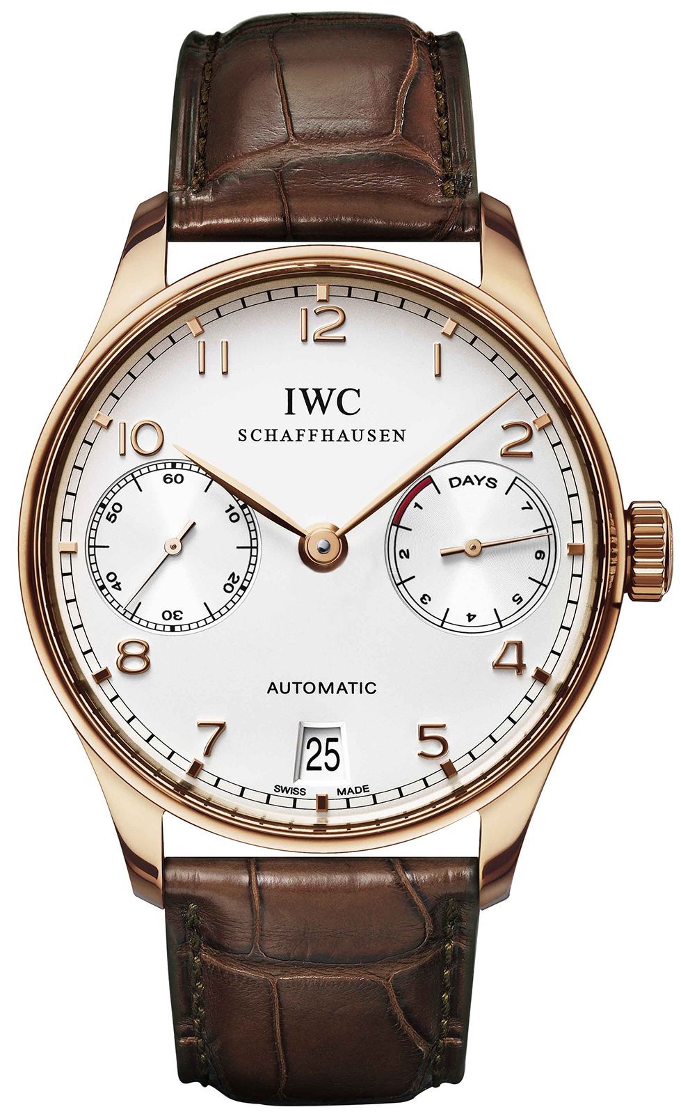 IWC Runabout Automatic 42 mm Watch in Silver Dial For Men - 1
