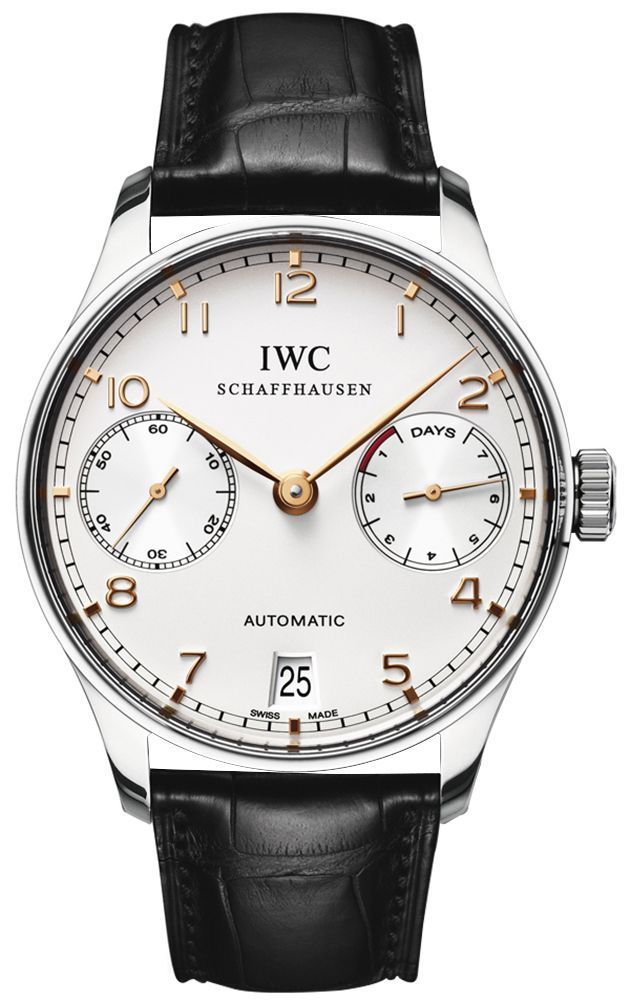 IWC Portuguese Runabout Automatic Silver Dial 42 mm Automatic Watch For Men - 1