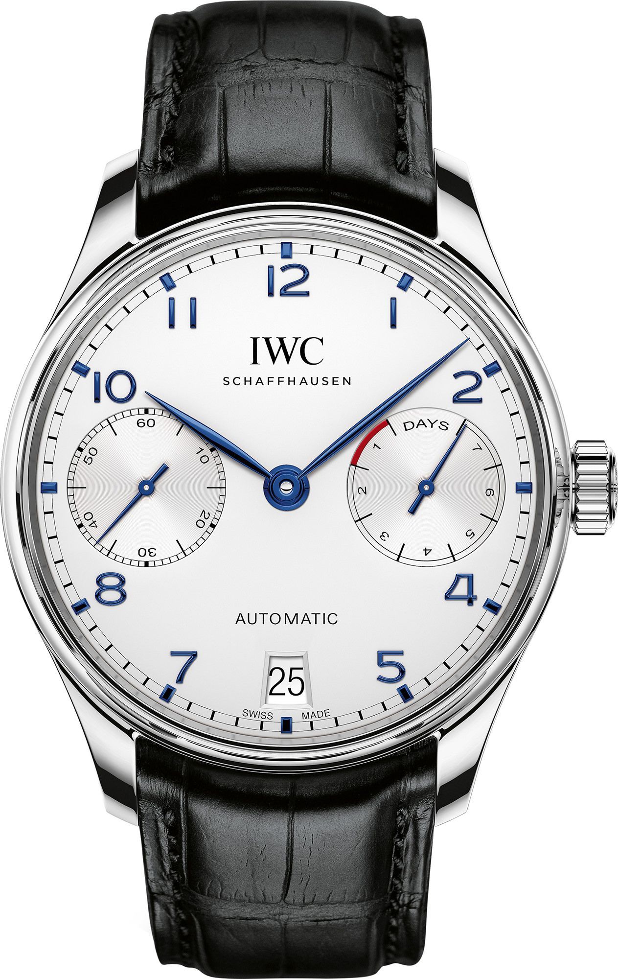 IWC Portugieser  White Dial 42.3 mm Automatic Watch For Men - 1