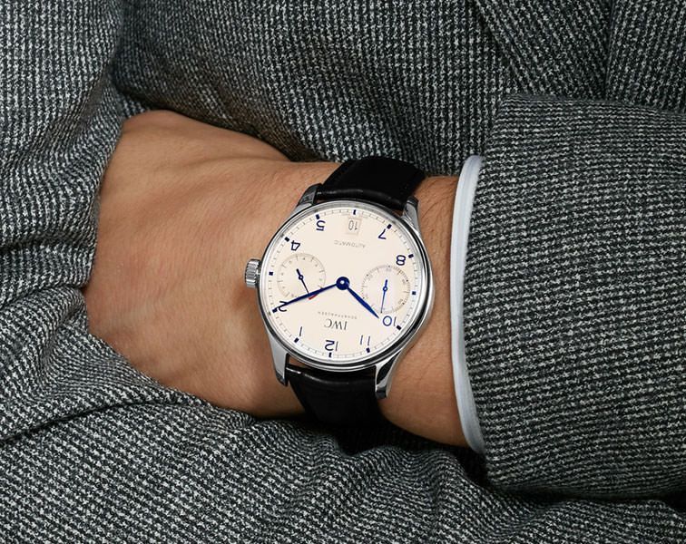 IWC Portugieser  White Dial 42.3 mm Automatic Watch For Men - 7