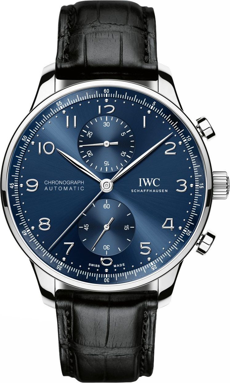 IWC Portugieser Supermarine Chrono Blue Dial 40.9 mm Automatic Watch For Men - 1