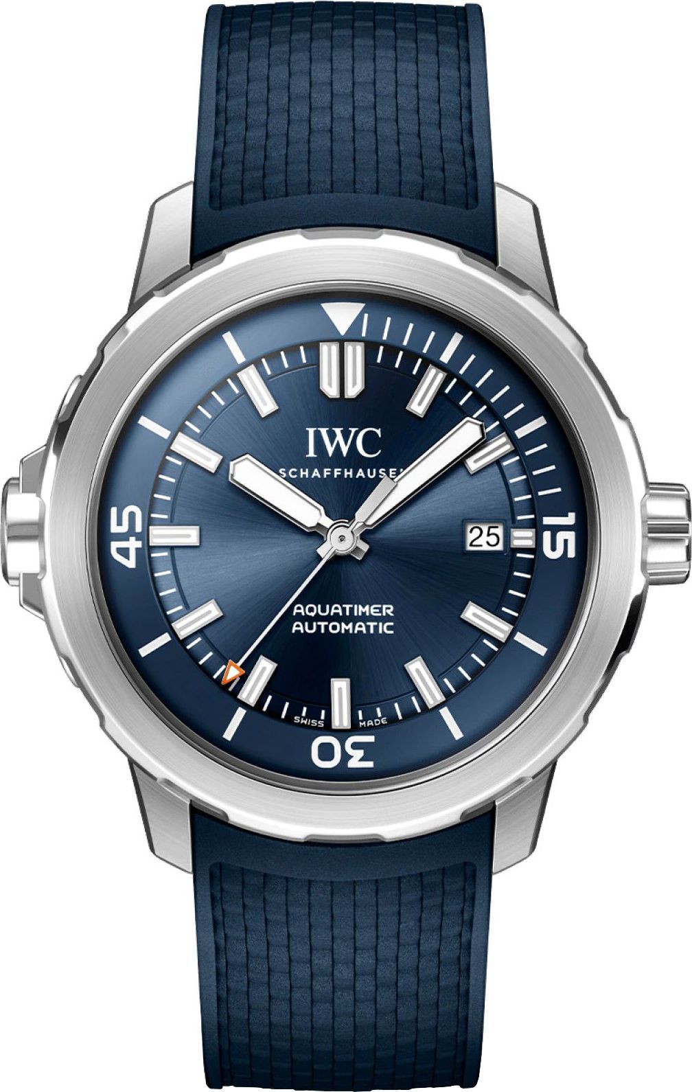 IWC Aquatimer  Blue Dial 42 mm Automatic Watch For Men - 1