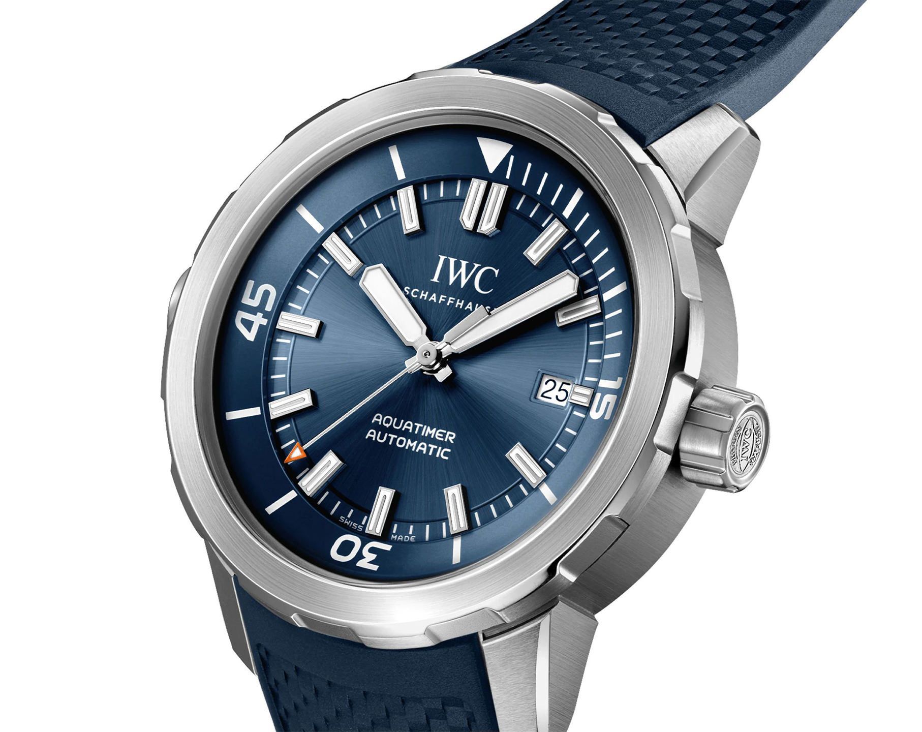 IWC Aquatimer  Blue Dial 42 mm Automatic Watch For Men - 2