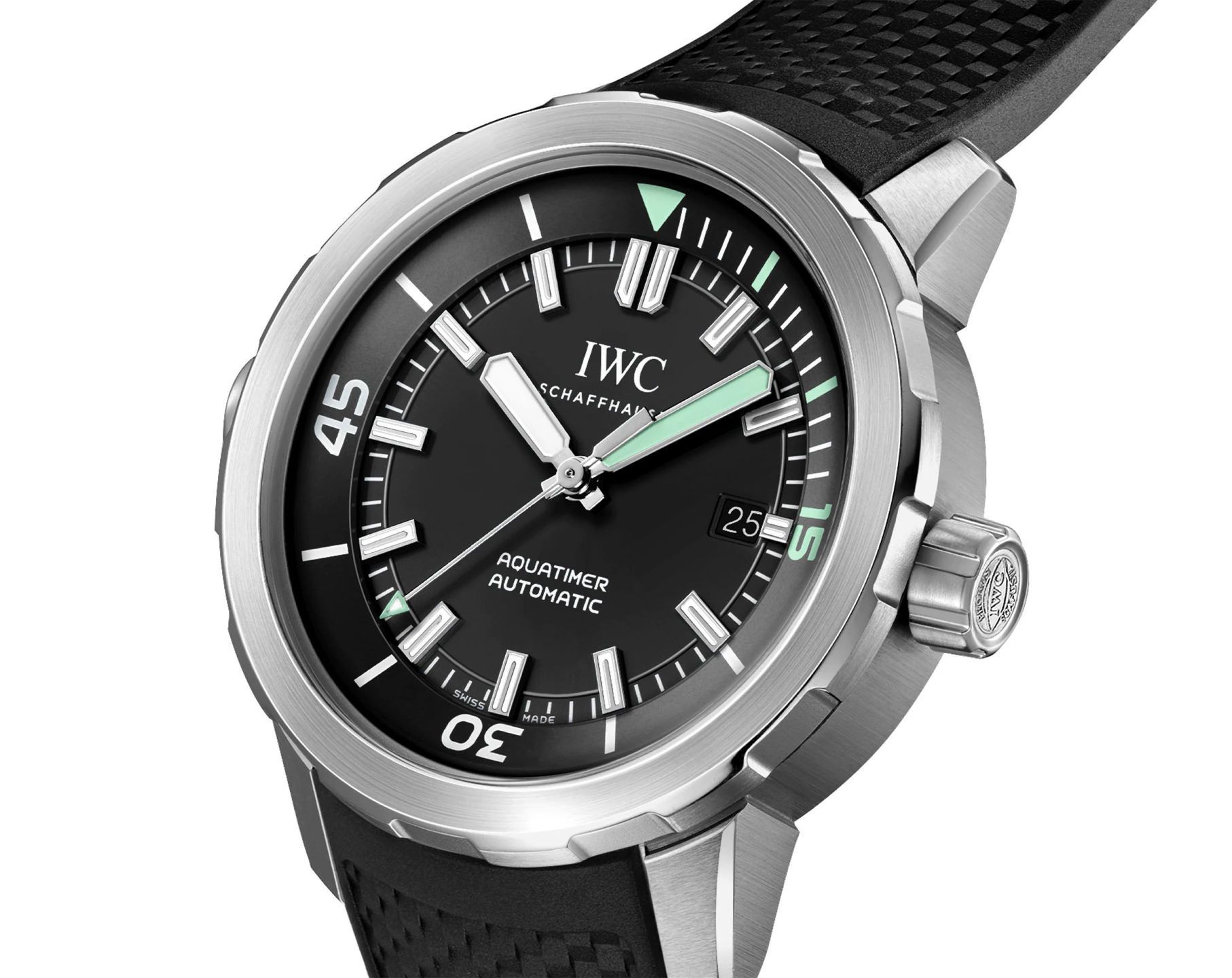 IWC Aquatimer  Black Dial 42 mm Automatic Watch For Men - 2