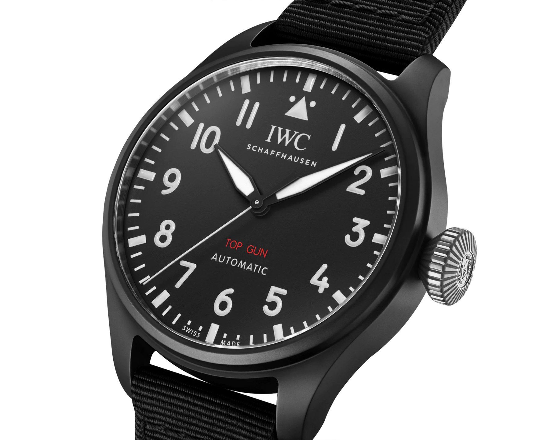 IWC Pilot’s Watches Performance Materials Black Dial 43.8 mm Automatic Watch For Men - 2