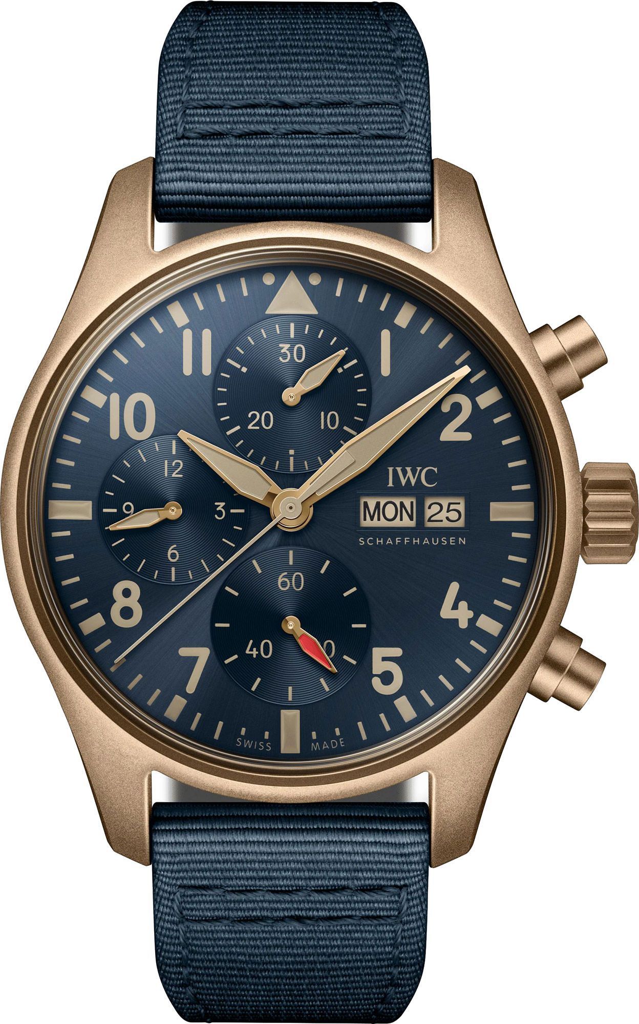 IWC Pilot’s Watches Classic Blue Dial 41 mm Automatic Watch For Men - 1
