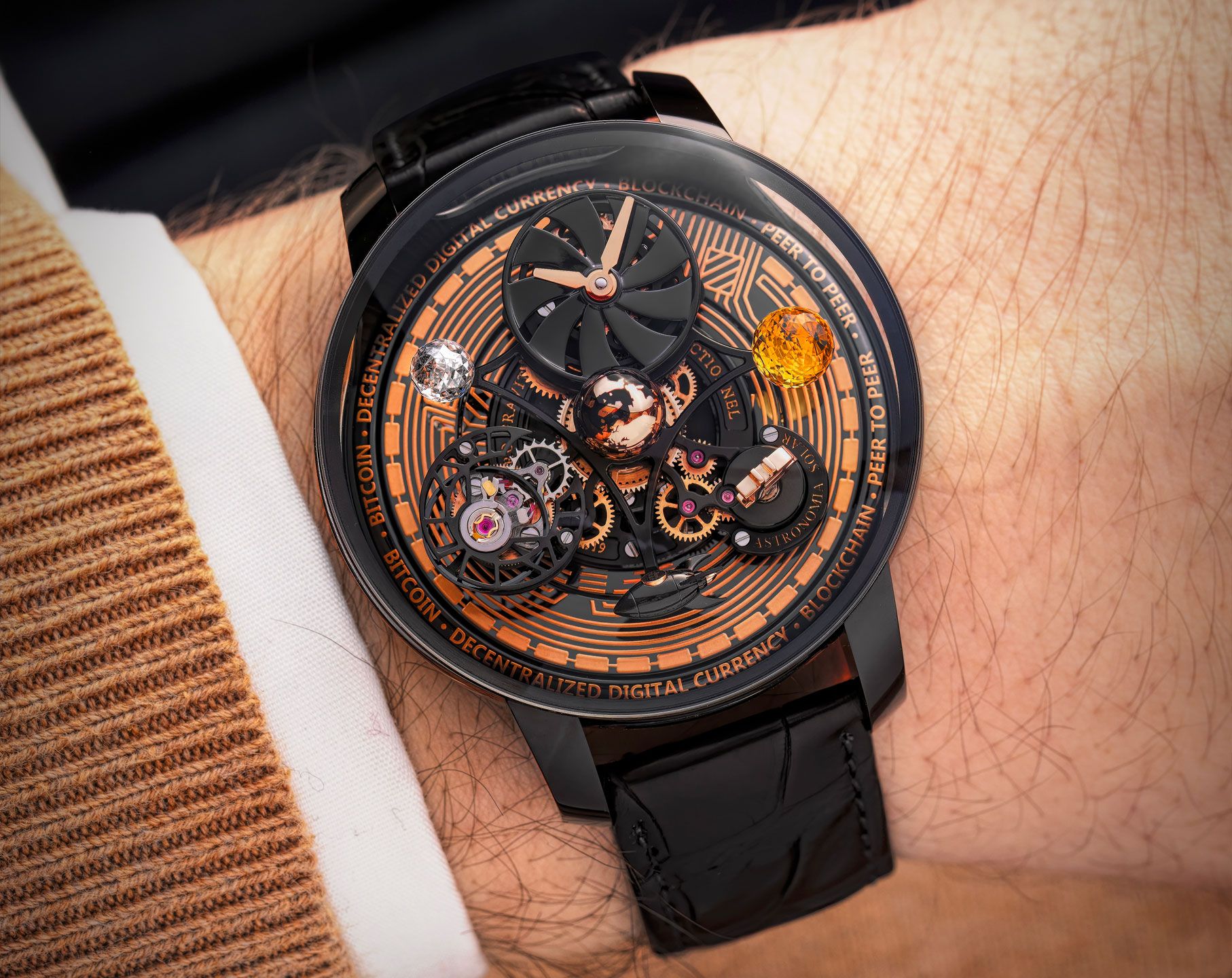 Jacob & Co. Astronomia Manual Winding Watch | AS310.21.AB.AA.A