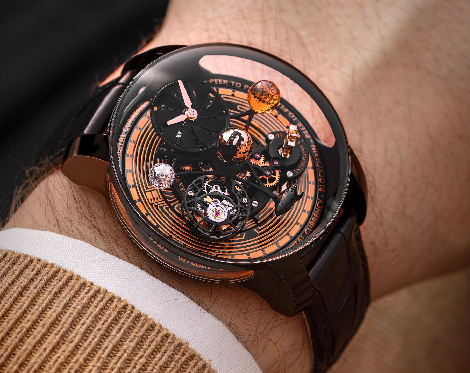 Jacob & Co. Astronomia Manual Winding Watch | AS310.21.AB.AA.A