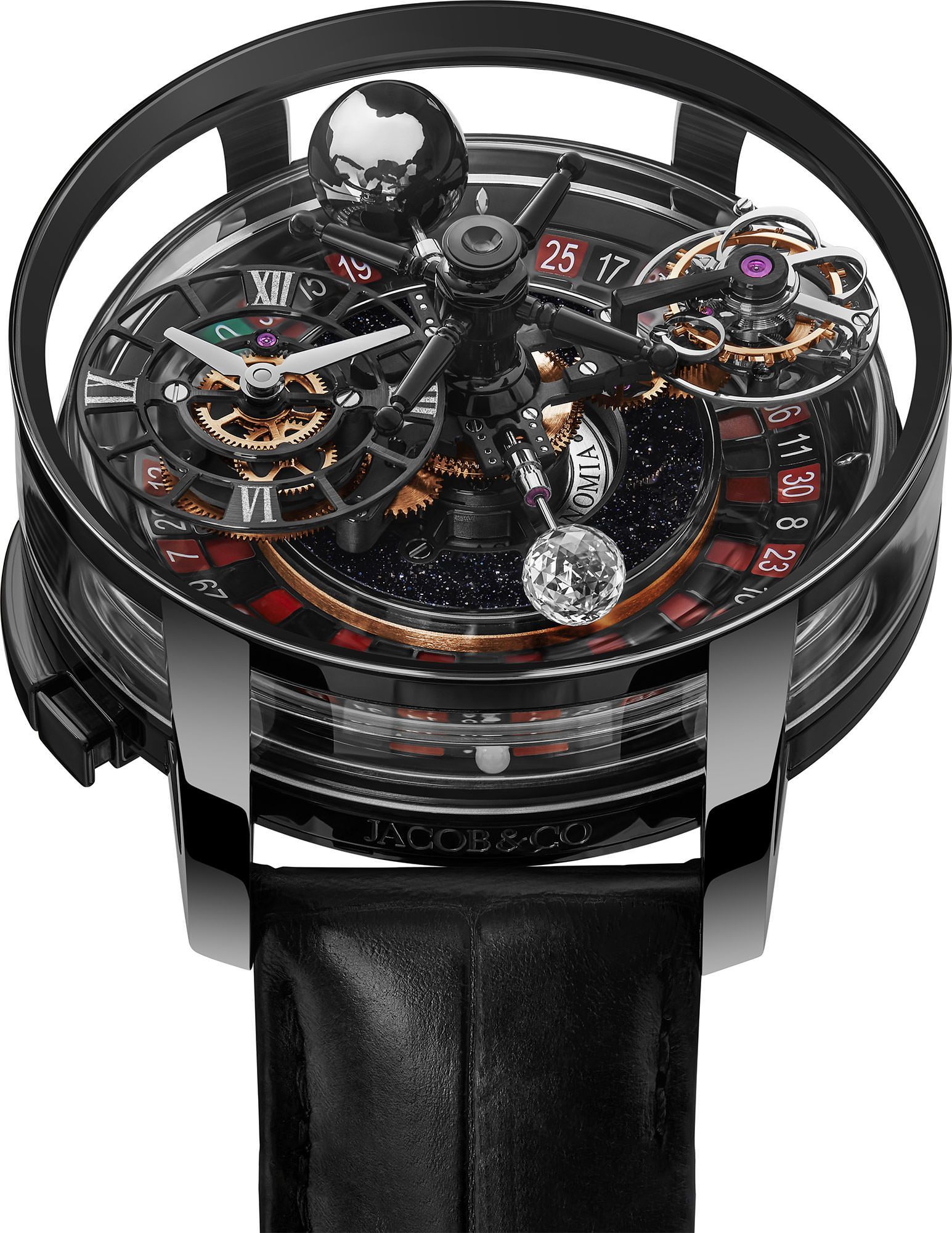 Jacob & Co. Astronomia Casino 47 mm Watch in Black Dial For Men - 1